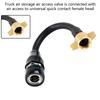60cm/24-inch Truck Air Tank Air Intake Connector Connecting Pipe Truck Trailer