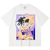230 g/m² 100% Bawełna My Hero Academia V17 Nadruk Dabi Unisex Ciężka Bawełniana Koszulka