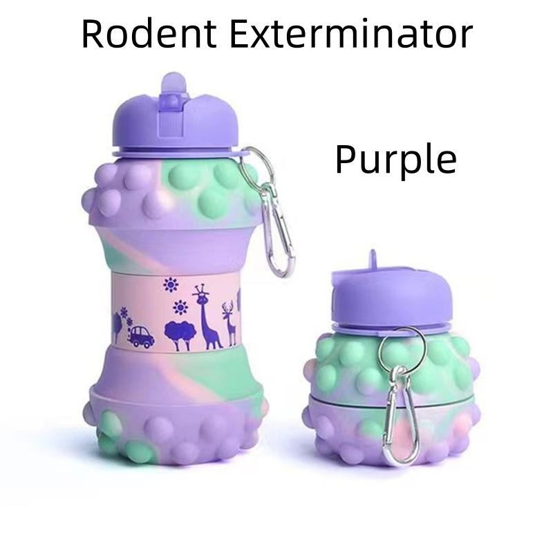 Bouteille d'eau pliante Tasses de camping Mug Sports de plein air Basket-ball Football Tennis Golf École Étanche Portable Bouteille d'eau pour enfants