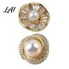 No Damage Scarf Button Faux Pearl Magnetic Pin Sew Safety Secure Pin for Shirts Sweater Reusable Clothing Decorative Brooch Anti Exposure Buttons