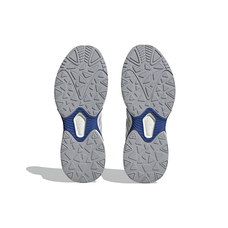 Adidas Neo Crazychaos Winter 2.0 Synthetic Leather Slip Resistant Durable Lightweight Low Top Sports Casual Shoes Men Sneakers Gray Blue Yellow GY4630