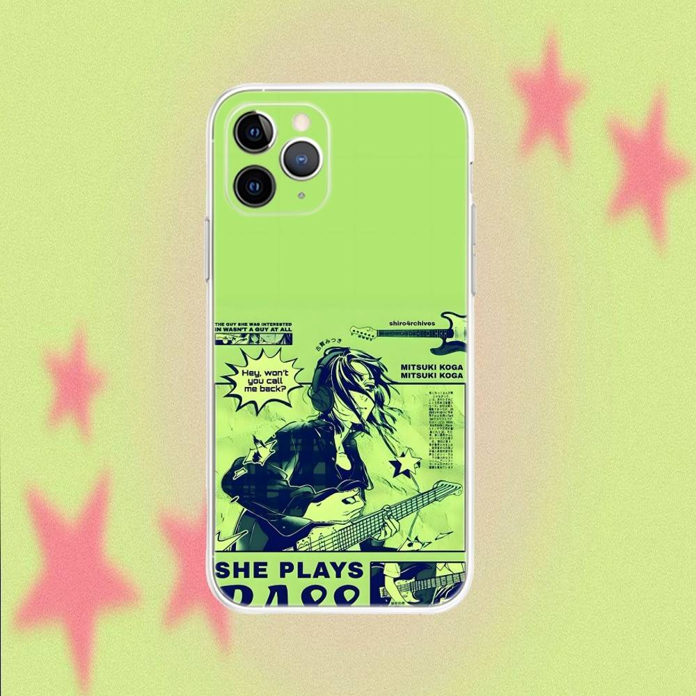 

Tgswiiwagaa Mitsu Aya Les Phone Case For iPhone 17,16,15,14,13,12,11 Pro,Max,Plus,Air,X,XS,XR,SE,Mini Transparent Soft iPhone13PRO