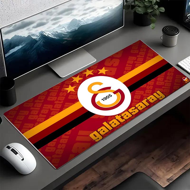 Galatasaray Football Club Mouse Pad, Gaming Mouse Pad, Keyboard Pad, Desk Decor for Computer Notebook Fan Gift Birthday Gift