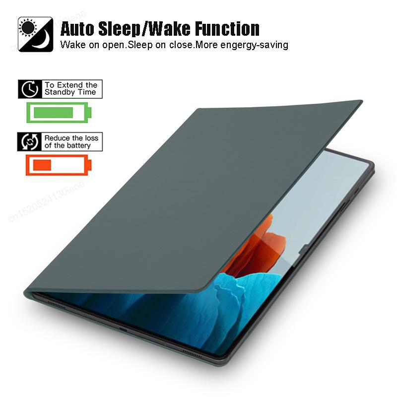 Copertina Magnetica per Tablet per Samsung Galaxy Tab S8 S9 S10 Ultra 14.6 S7 Plus FE 12.4 11 pollici TB-X710 Custodia Porta Matita Funda Capa