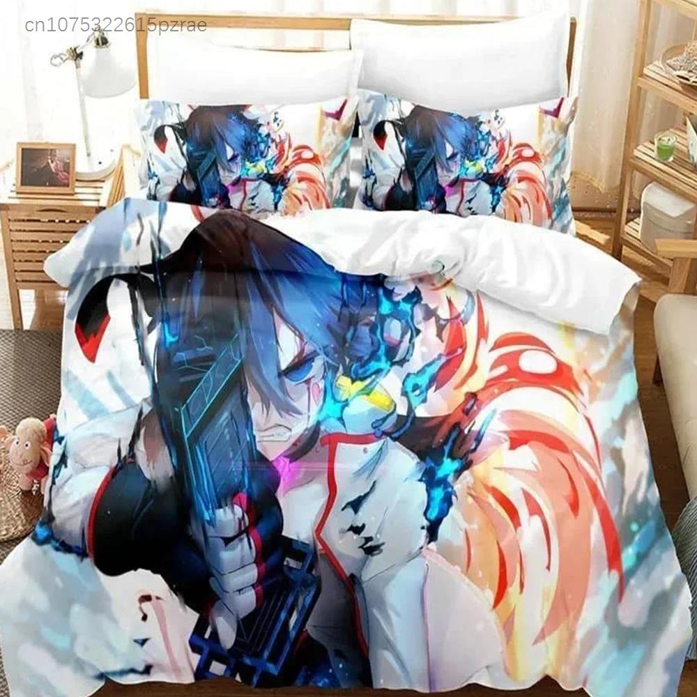3D Print Anime Pixiv Fantasia T Bedding Set Printed Bed Set With Pillowcase Bed Duvet Cover Soft Queen King Size Bedclothes Home