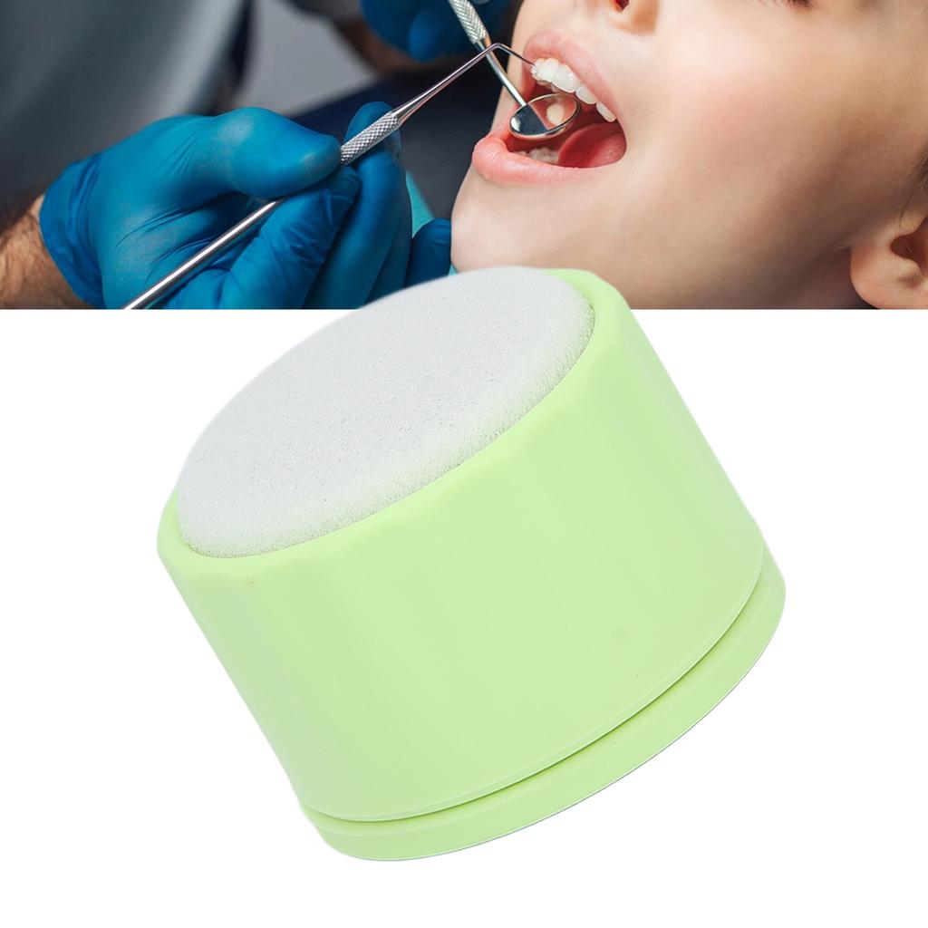 Endo File Clean Stand Dental Endo File Clean Stand Holder Sponge Refill for File Cleaning