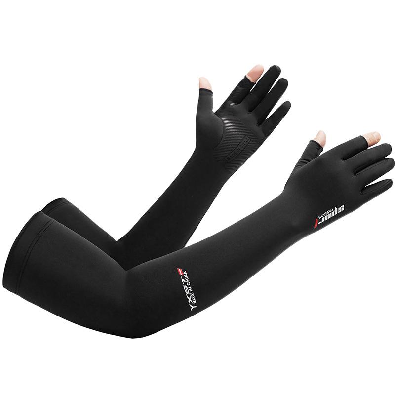 Eisseide Sonnenschutz Armstulpen für Herren & Damen - Kühl, Dünn, Sommer Autofahren & Sport