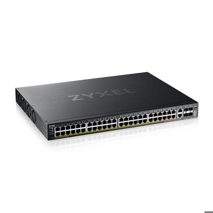 Switch - ZYXEL - XGS2220-54HP - 48 ports GbE - 6 ports 10G Uplink - L3 Access