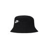 Nike Logo Embroidered Cotton Fisherman Hat Unisex hats Black FB5381-010