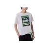 Puma Box Logo Camo Print Casual Crew Neck Short Sleeve T-Shirt Men T-Shirt White 683438-02