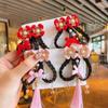 Bowknot Chinese New Year Hairpins Kids Chinese Hair Clips Flowers Hairpins Children Wigs Hairpins