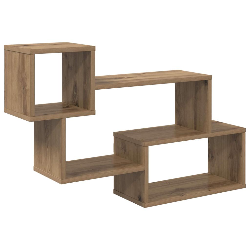 Floating Shelf Wall Mount Brown 87 x 20 x 55 cm