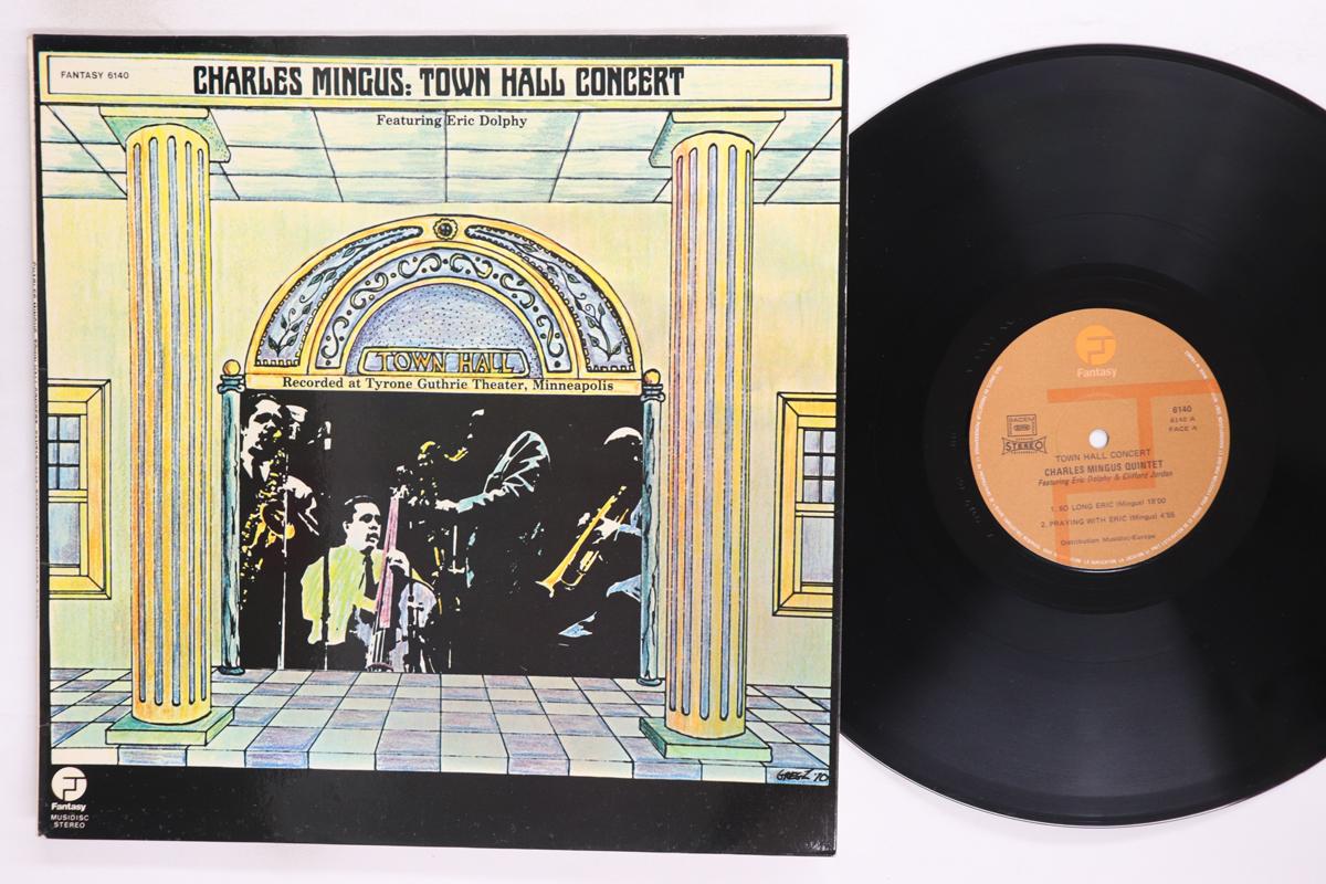 

Виниловая пластинка CHARLES MINGUS ERIC DOLPHY Town Hall Concert 6140 FANTASY 1972 Франция Джаз Б/у