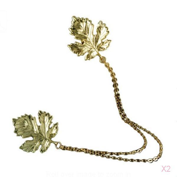 Bronze Retro Collar Brooch Chain Vintage Jewelry Gift