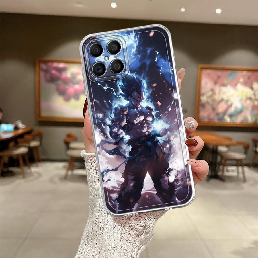 Soft Phone Cover Case for Honor X7b X8b 90 Lite X8a X9b X9a X8 Dragon Ball Cool Super Saiyan