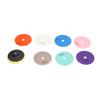 7Pcs Diamond Polishing Pads Wet Dry Polish Kit Grit 1Pc Backer Grinding Granite Marble 4in