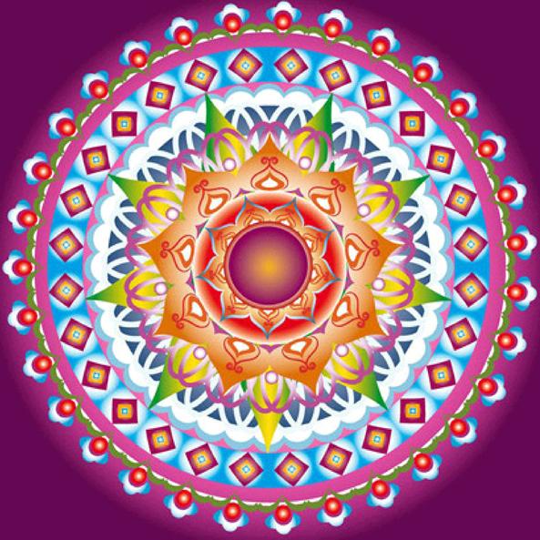 

5D Алмазная картина Мандала Вышивка Цветочная мозаика абстрактная полная квадратная вышивка крестом Картина Стразы Домашний декор Full Round 20x20CM