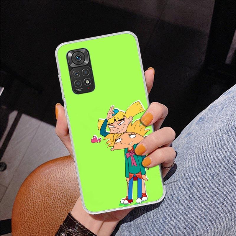 Cartoon Hey Arnold Fondos Phnoe Case for Phnoe Case for Xiaomi Redmi Note 15 14 14S 13 Pro Plus 12 12S 11S 11E 10S 10 11T 5G Uni