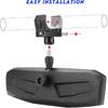 UTV Rear View Mirror,SXS UTV Mirrors HD,360°Adjustable Angle For 1.5" To 2.0 Inch Round Roll Cage,Compatible With Polaris RZR,Honda Pioneer,Kawasaki