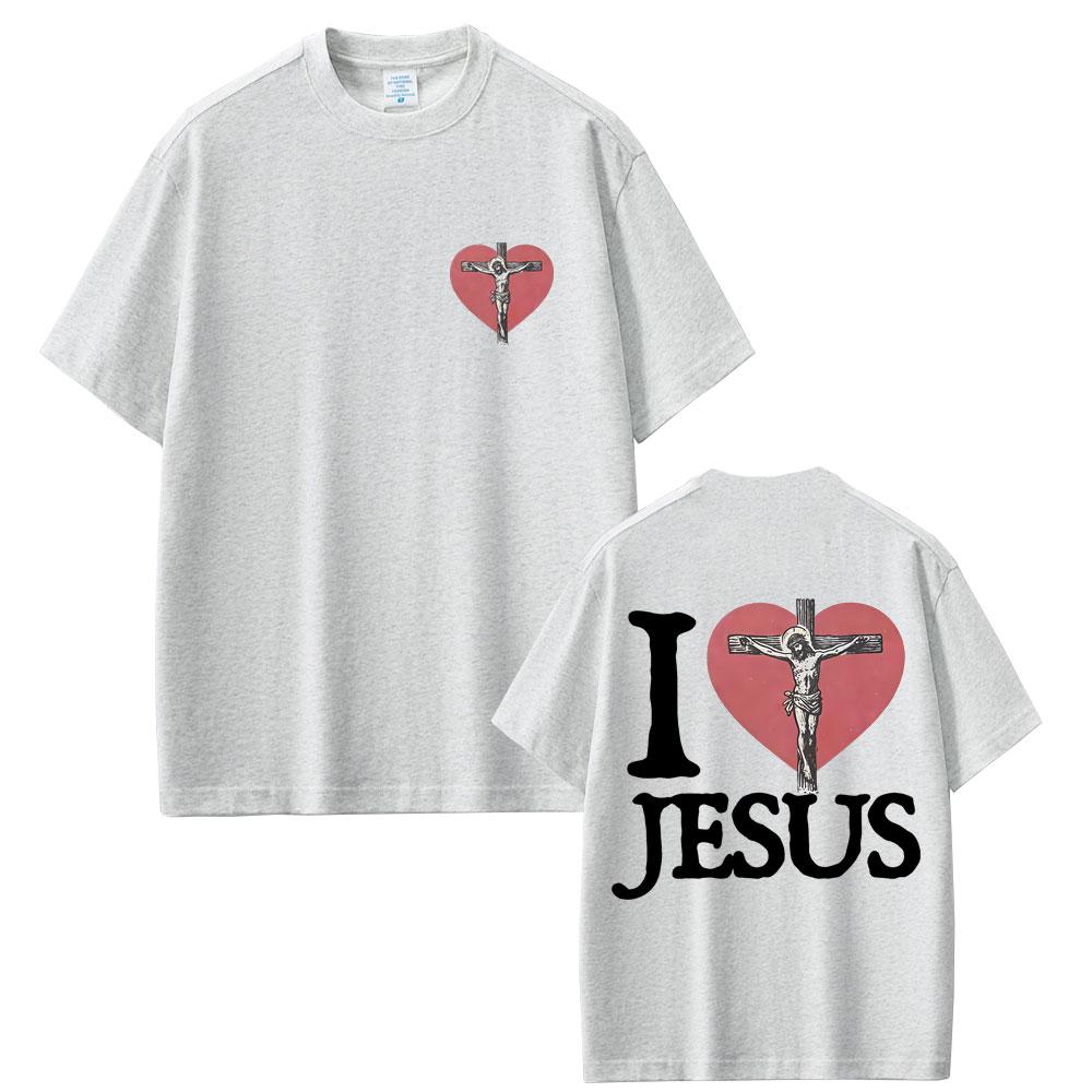 I Love Jesus Christ Religious Compassion Tshirt Forgive Their Father Tshirt Summer Mens Womens Casual Oversized Tshirt Y2K