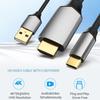 Type C 3\.1 4K HD TV Converter Adapter Cable Cable For S9/S8/Note 9 USB\-C HDMI\-compatible