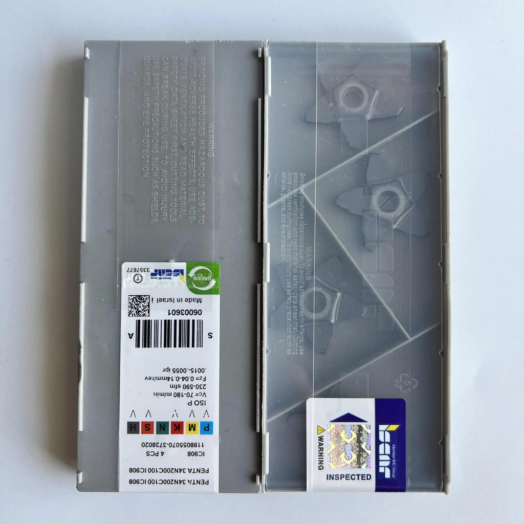 ISCAR / PENTA34N200C100 IC908 Industrial indexable carbide inserts 4 Pcs