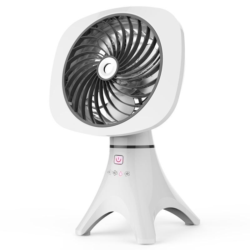 

Mini USB Charging Desktop Handhold Fan Humidifier Beauty Apparatus Gift black12X13.5X24.8cm