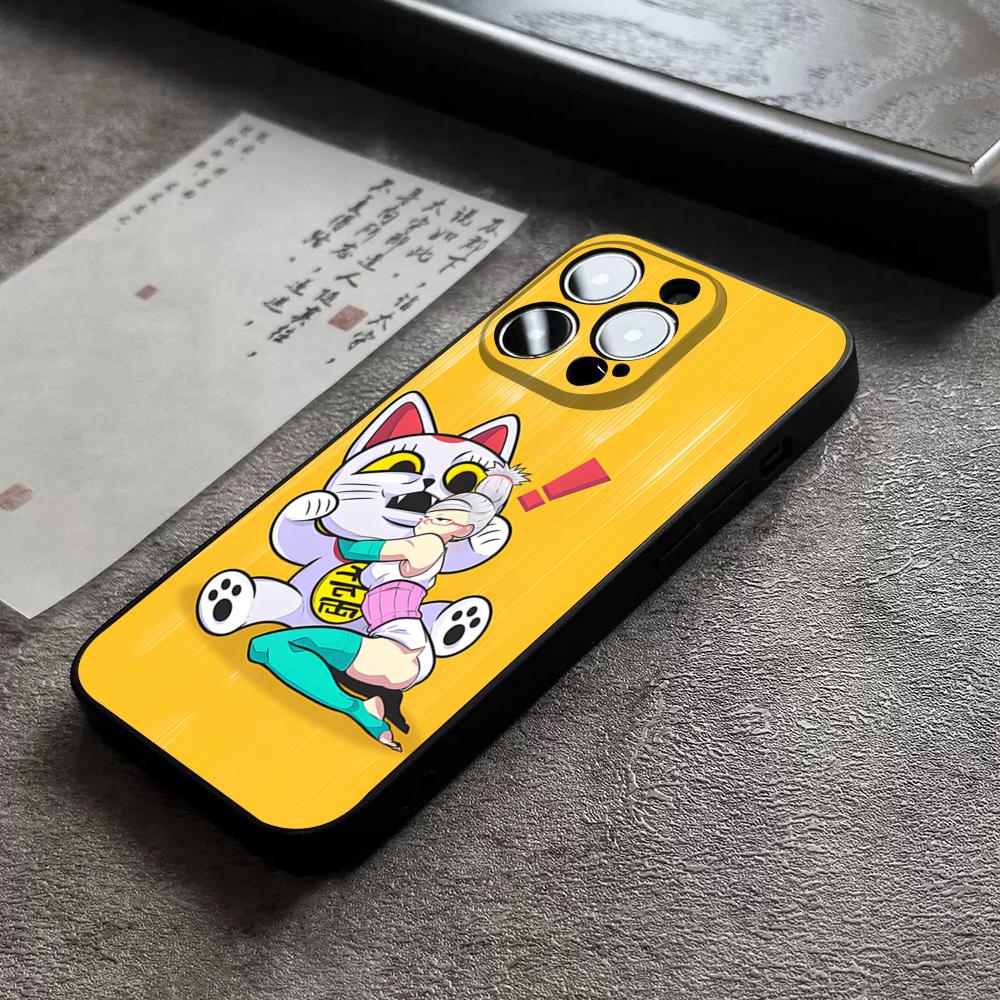 Dandadan Turbo Granny Phone Case For 17 Pro Max For Iphone 14 16 Pro Max 12 15 11 13 Pro Xr X Xs 8 7 Plus Back Cover