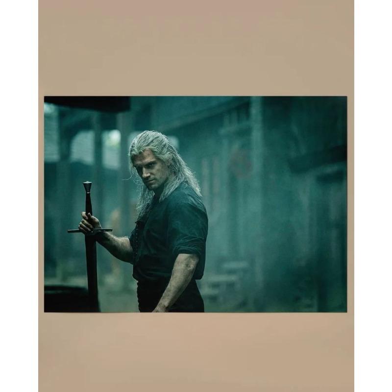 The Witcher Geralt Poster, Unframed Wall Art Gift 20x30cm