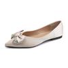 2025 Autumn New Flat-soled Single Shoes for Women, High-end Fashion Temperament, Pointed Women's Shoes, Soft Soles Are Not Tired