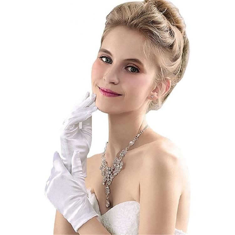 Evening Party Performances Gloves Lady Dance Gown Gloves Wedding Banquets Gloves