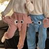 Schwein Elefantenrüssel Hose Plüsch Nachtwäsche Damen Herren Humorvoll Fleece Pyjamahose Unisex