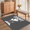 Cowboy Hat Boots Area Rug for Living Room Bedroom Western Country Rustic Home Decor Soft Non Slip Washable Floor Mat