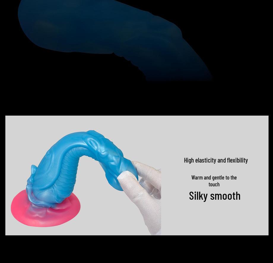 Alien Simulation Silicone Anal Plug and Dildo for Male and Female Sensual Play.