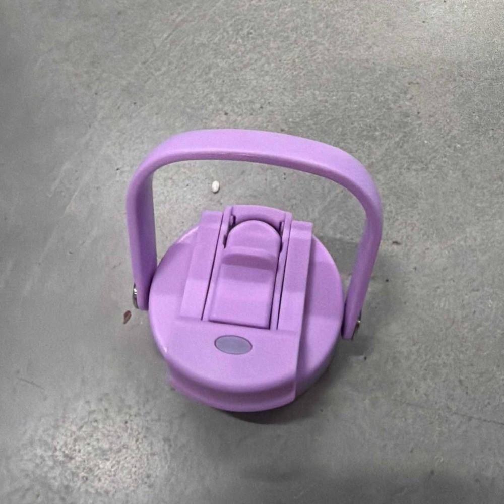 PP Plastic Universal Replace Lid Wide Mouth Splash Spill Proof Straw Lid With Big Handle Wide Mouth Lid