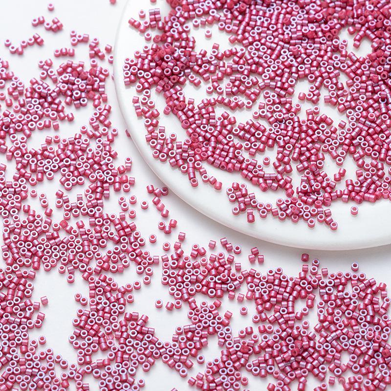 

Стеклянные бусины-бисер 1,6 мм, однотонные, «под старину», 1000 шт., 5 г для изготовления украшений своими руками 1.6mm - 5g