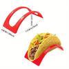 Portable Burrito Rack Tortilla Tray Taco Holder Food Tray Non-toxic Food Grade Kitchen Cooking Gadgets Hot Dog Grill Gadgets 1pc