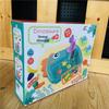 Children's Dinosaur Dishwasher & Fishing Toy Set with Vegetable Washing Basin