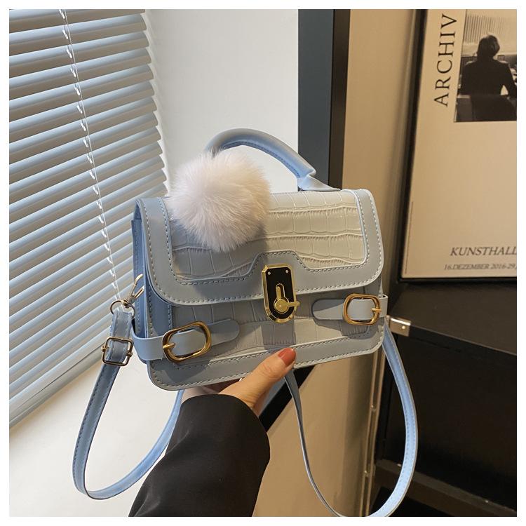 Spring 2024 Korean Style Stone Pattern Handbag - Trendy Women's Shoulder Bag