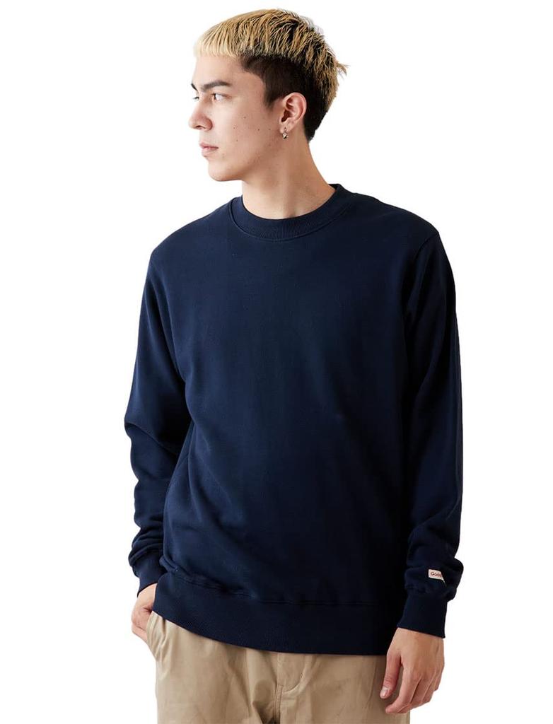 Regular 12 Navy A [Good Wear] Sweatshirt, Heavyweight, Oz, Men's, Women's, Thick, Plain, Sweatshirt, S,