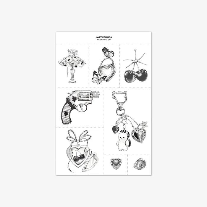 

Тату-мастер Юра 01 Временная наклейка-тату