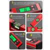 0-90° Range Digital Protractor LED Display Magnetic Level Measuring Ruler  Leveling Tools