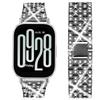 Stainless Steel With Diamond Watchband For Redmi Watch 5 4 Women Strap For xiaomi band 8pro 9pro  Bracelet Metal