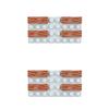 Non-Toxic Moc 10Pcs 63864 Printed Wood Grain Floor Pattern Building Blocks 2431 Matching Compatible Accessories Diy Toys Children Kid Gift