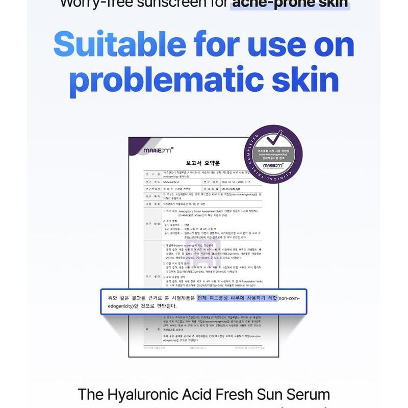 Isntree - Hyaluronic Acid Fresh Sun Serum