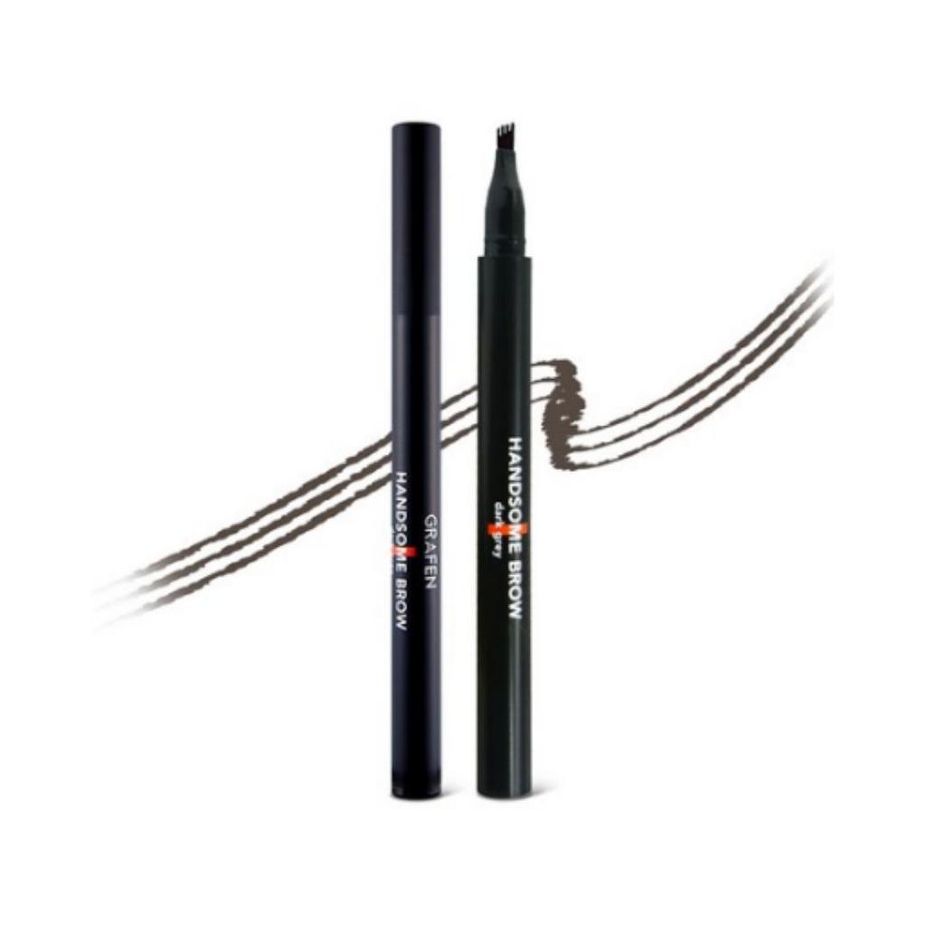 Grapen Handsome Men Tattoo Eye Brow — 0.8 g, Dark Gray (1 unit)