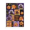 Halloween Print Pumpkin Castle Blanket Flannel Blanket Throw Blanket