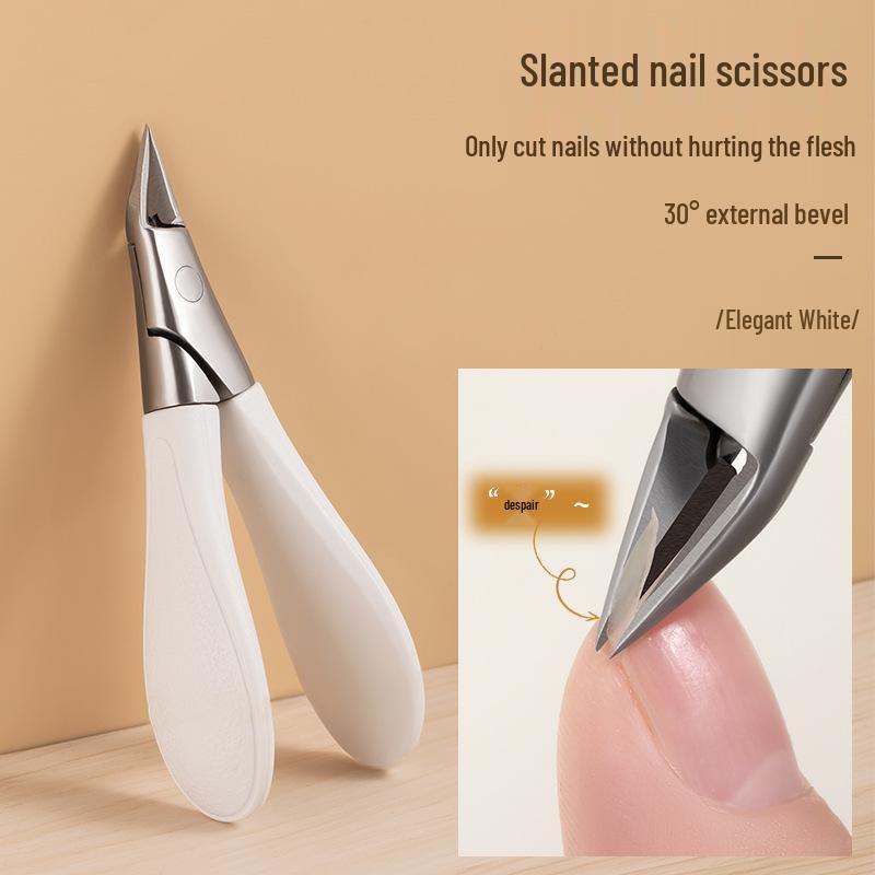 2025 Angled Cuticle Nippers - Eagle Beak Nail Clippers for Hangnail Repair