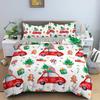 Christmas Merry Christmas Decorations For Home Christmas Duvet Cover Ornament Gift New Year For Women Children Teens Queen King