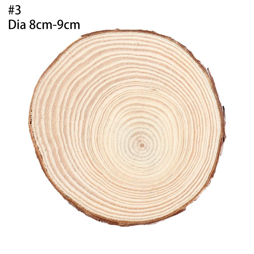 Round Tea Coffee Home Decor Natural Wooden Table Decoration Cup Pad Wood Coasters Mug Mat